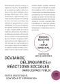 Déviance, Délinquance Et Réactions Sociales Dans L'Espace Public - Preview