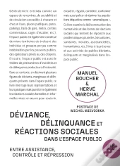 Déviance, Délinquance Et Réactions Sociales Dans L'Espace Public