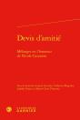 Devis D'Amitié : Mélanges En L'Honneur De Nicole Cazauran - Preview