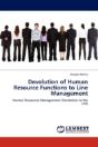 Devolution Of Human Resource Functions To Line Management - Preview