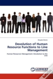 Capa do artigo Devolution Of Human Resource Functions To Line Management