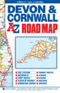 Devon & Cornwall Road Map - Preview