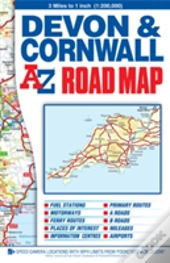 Devon & Cornwall Road Map