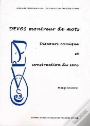 Capa do artigo Devos Montreur De Mots ; Discours Comique Et Construction Du Sens