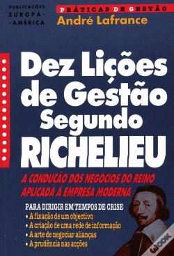 Capa do artigo Dez Lições de Gestão Segundo Richelieu