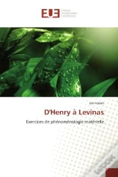 D'Henry A Levinas - Exercices De Phenomenologie Materielle