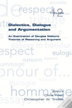 Capa do artigo Dialectics, Dialogue And Argumentation.