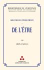 Dialectique De L'Éternel Présent Tome 1 : De L'Être - Preview