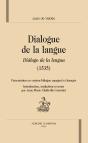 Dialogue De La Langue ; Dialoguo De La Langua (1535) - Preview