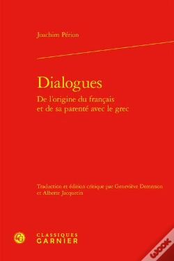 Capa do artigo Dialogues De L'Origine Du Francais Et De Sa Parente Avec Le Grec