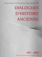 Dialogues D'Histoire Ancienne 49/1 - Preview