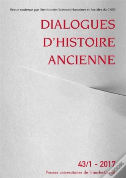 Capa do artigo Dialogues D'Histoire Ancienne