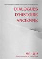 Dialogues D'Histoire Ancienne, N° 45-1/2019 - Preview