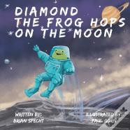 Diamond The Frog Hops On The Moon