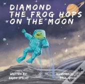 Diamond The Frog Hops On The Moon