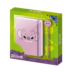 Capa do artigo Diário + Esferográfica Disney Stitch Face 07808
