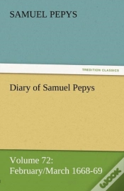 Capa do artigo Diary Of Samuel Pepys - Volume 72