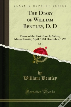 Capa do artigo Diary Of William Bentley, D. D