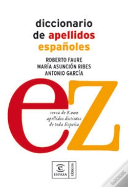 Capa do artigo Diccionario De Apellidos Españoles