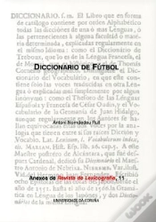 Capa do artigo Diccionario De Fútbol