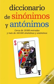 Capa do artigo Diccionario De Sinónimos Y Antónimos