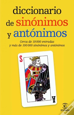 Capa do artigo Diccionario De Sinónimos Y Antónimos
