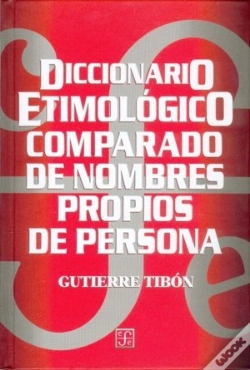 Capa do artigo Diccionario Etimologico Comparado De Nombres Propios De Persona 