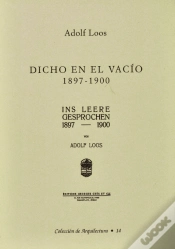 Capa do artigo Dicho en el Vacío 1897-1900