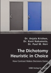 Capa do artigo Dichotomy Heuristic In Choice