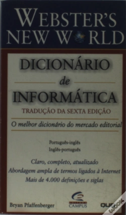 Capa do artigo Dicionário de Informática Português/Inglês/Português