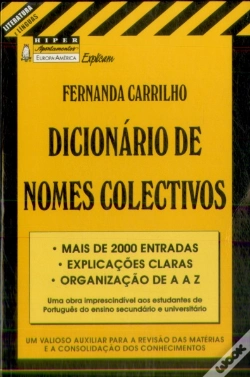 Capa do artigo Dicionário de Nomes Colectivos