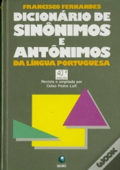 Capa do artigo Dicionário de Sinônimos e Antônimos da Língua Portuguesa 