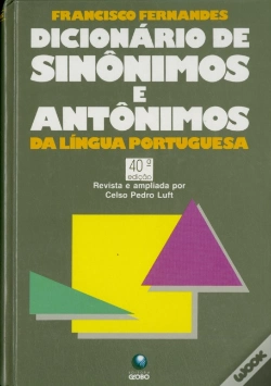 Capa do artigo Dicionário de Sinônimos e Antônimos da Língua Portuguesa 