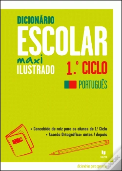Capa do artigo Dicionário Escolar Maxi Ilustrado Português 1.º Ciclo
