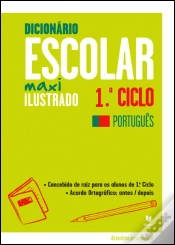 Capa do artigo Dicionário Escolar Maxi Ilustrado Português 1.º Ciclo