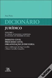 Dicionário Jurídico - Volume I