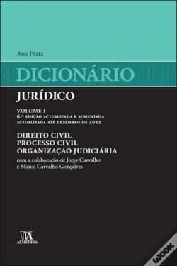 Capa do artigo Dicionário Jurídico - Volume I