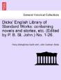 Dicks' English Library Of Standard Works - Preview