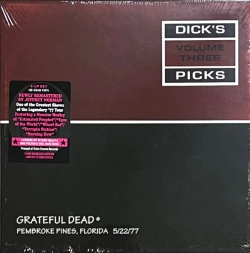 Capa do artigo Dick's Picks Volume Three:  Pembroke Pines, Florida - 5/22/77 - Vinil