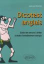Dico-Test - Anglais. Guide Des Erreurs À Éviter Et Tests D'Entraînement Corrigés - Preview