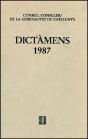 Dictàmens Emesos Pel Consell Consultiu De La Generalitat De Catalunya 1987 - Preview