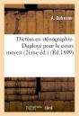 Dictees En Stenographie-Duploye Pour Le Cours Moyen 2eme Ed. - Preview
