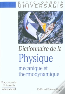 Capa do artigo Dictionaire De La Physique Mecanique Et Thermodynamique