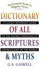 Dictionary Of All Scriptures And Myths - Preview