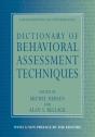 Dictionary Of Behavioral Assessment Techniques - Preview