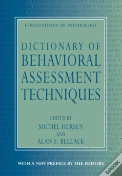 Capa do artigo Dictionary Of Behavioral Assessment Techniques
