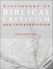 Capa do artigo Dictionary Of Biblical Criticism And Interpretation