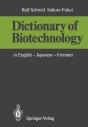 Dictionary Of Biotechnology - Preview