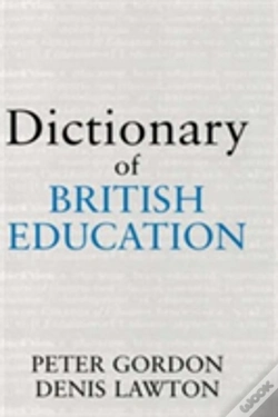 Capa do artigo Dictionary Of British Education