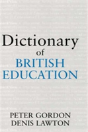 Dictionary Of British Education - Preview